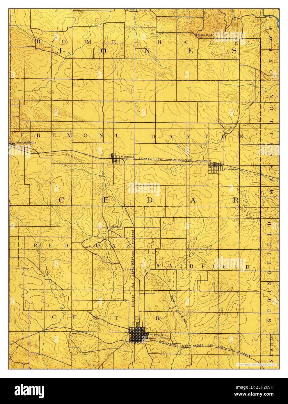 Tipton map Cut Out Stock Images & Pictures Alamy