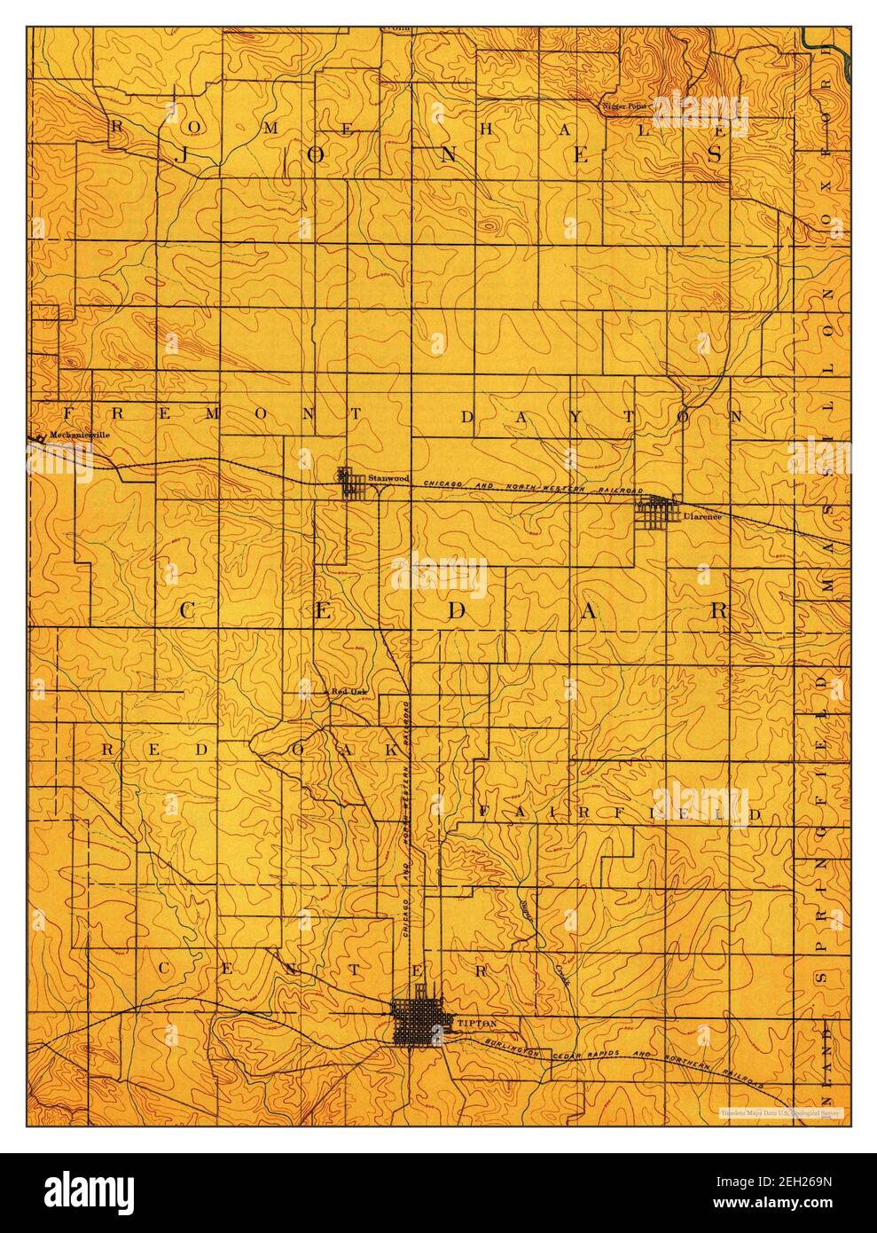 Tipton map Cut Out Stock Images & Pictures Alamy