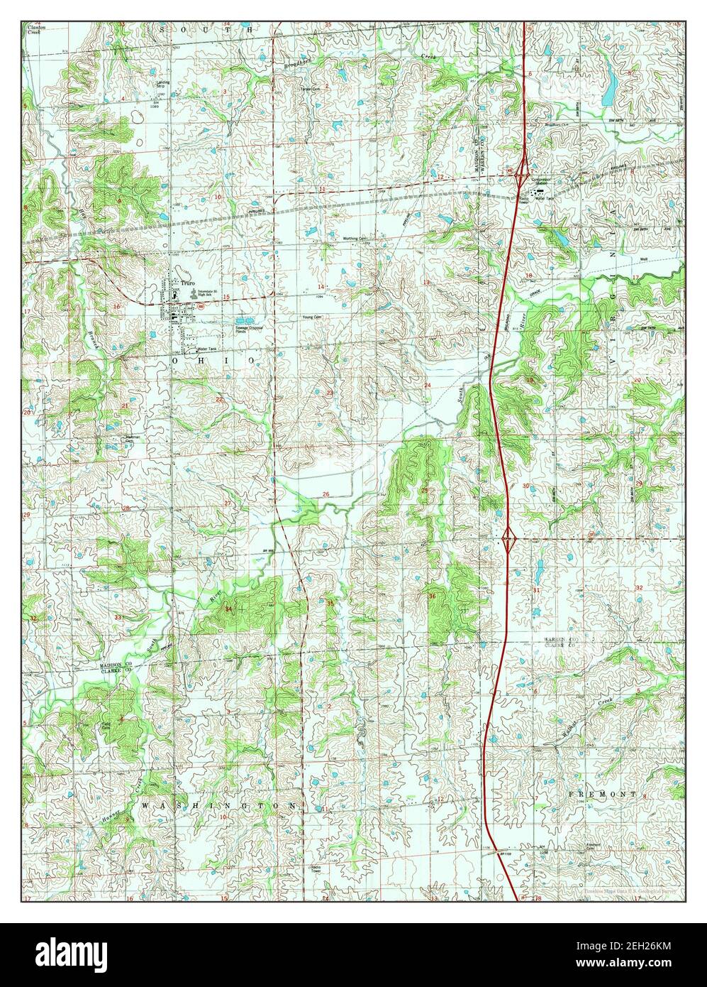 Truro map Cut Out Stock Images & Pictures Alamy