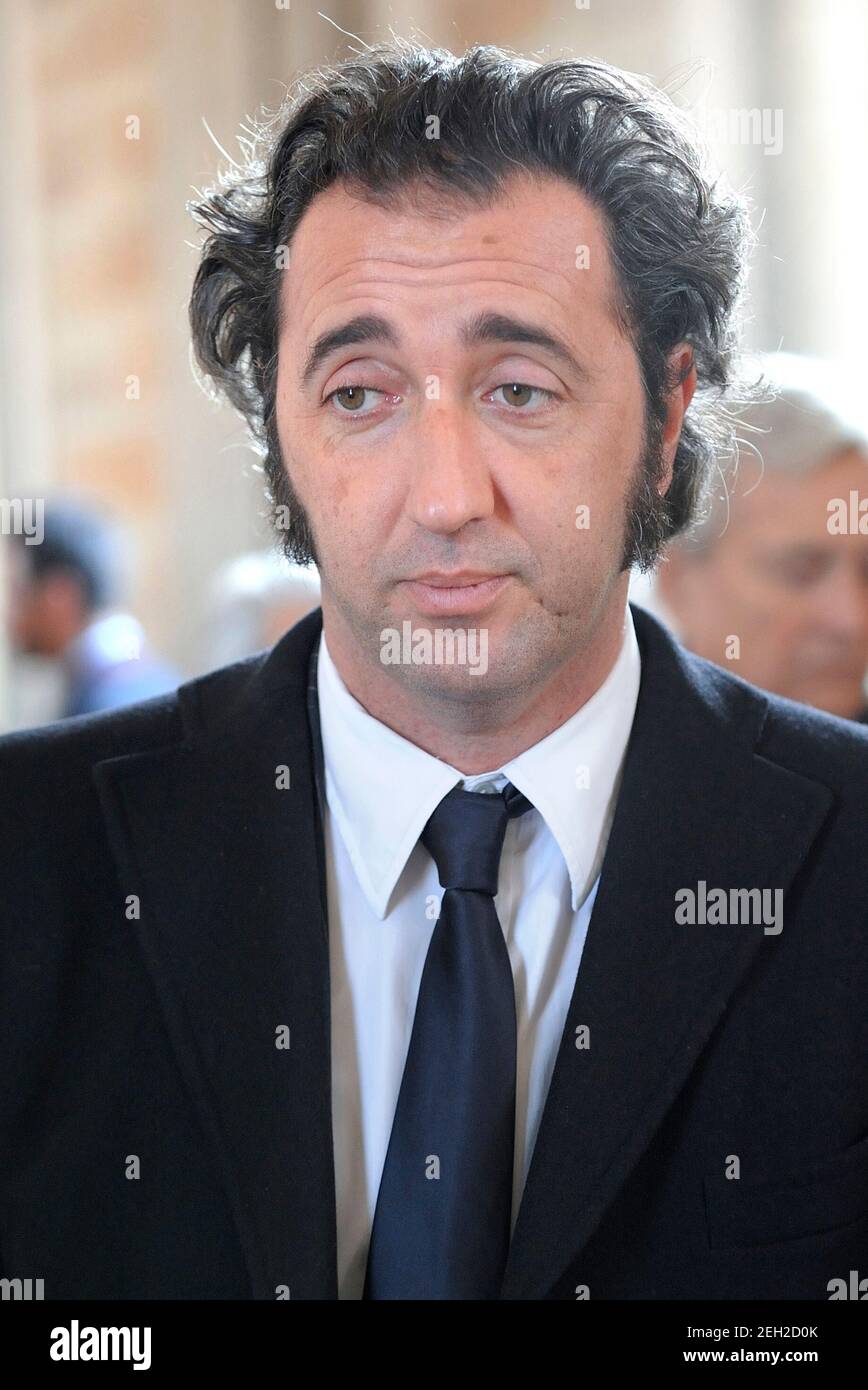 ACE;ENTERTAINMENT (GENERAL)Paolo Sorrentino (Naples, 31 May 1970) is an Italian director, screenwriter and writer. He is the winner of four European Film Awards, a BAFTA Award, five David di Donatello, eight Silver Ribbons. In 2014, his film The Great Beauty won both the Oscar for best foreign film and the Golden Globe for best foreign film. It also wins the BAFTA for non-English language film.photo archive 2012 Stock Photo