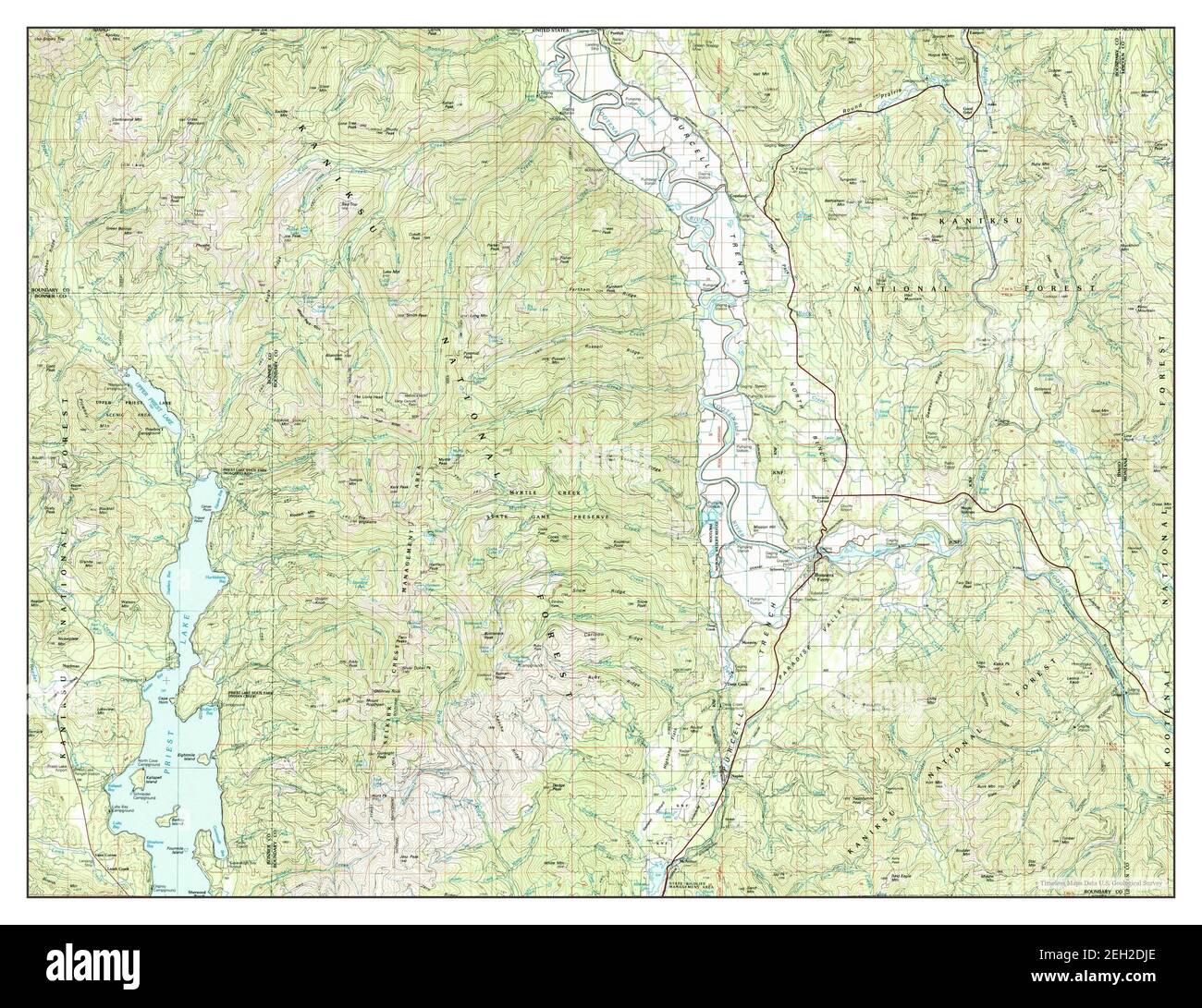 Map of bonners hires stock photography and images Alamy