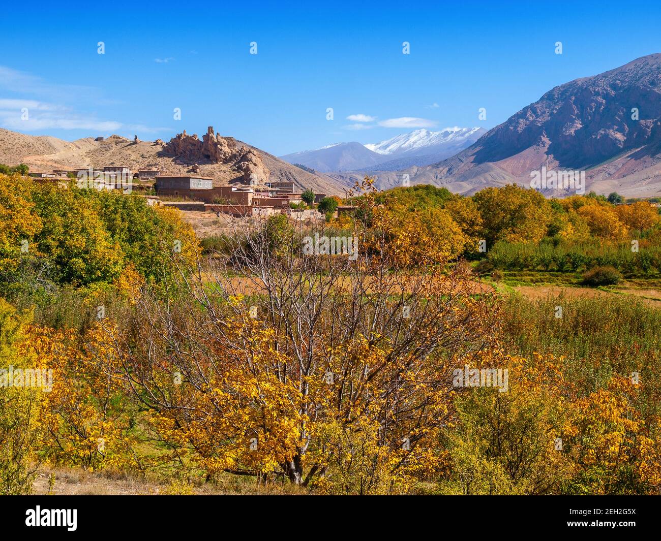 The fertile valley of Ait Bougmez / Bougoumez in the M'Goun region of