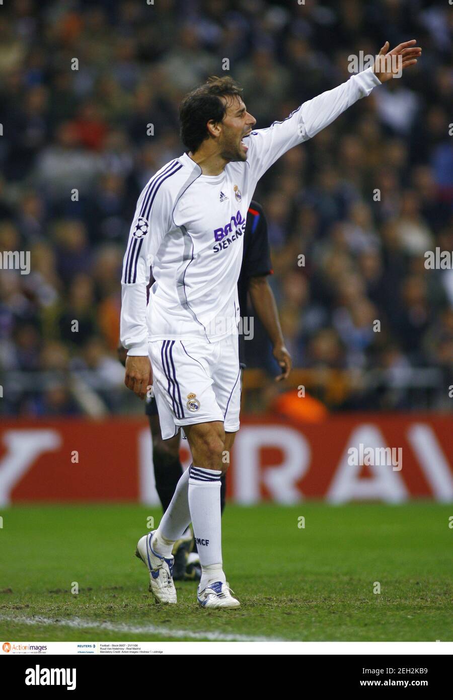 Football - Stock 06/07 - 21/11/06 Ruud Van Nistelrooy - Real Madrid  Mandatory Credit: Action Images / Andrew Couldridge Stock Photo - Alamy