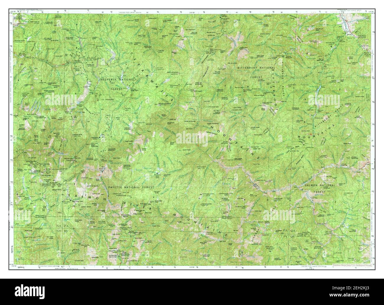 Elk City Idaho Map Elk City, Idaho, Map 1956, 1:250000, United States Of America By Timeless  Maps, Data U.s. Geological Survey Stock Photo - Alamy