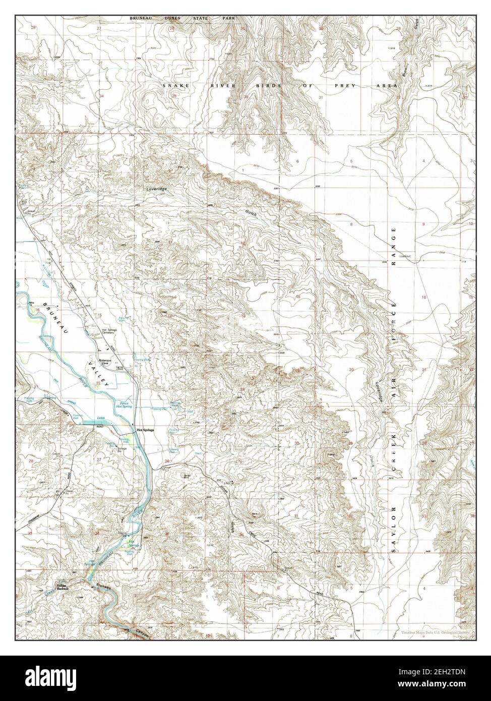 Old map of hot springs hires stock photography and images Alamy