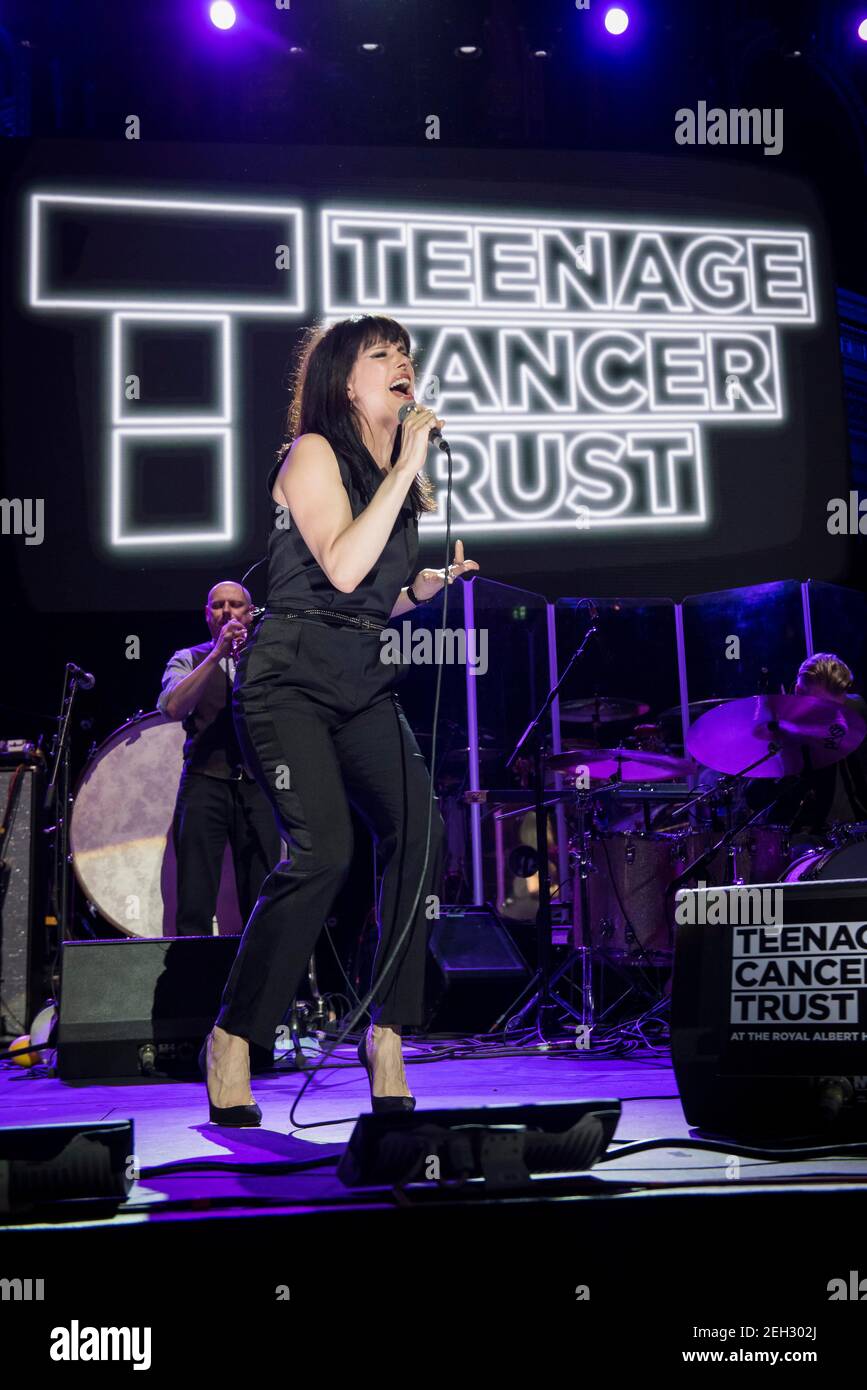 Imelda May performs live on stage for the Teenage Cancer Trust annual concert series at the Royal Albert Hall, London. Picture date: Saturday 1st March 2017. Photo credit should read: © DavidJensen Stock Photo