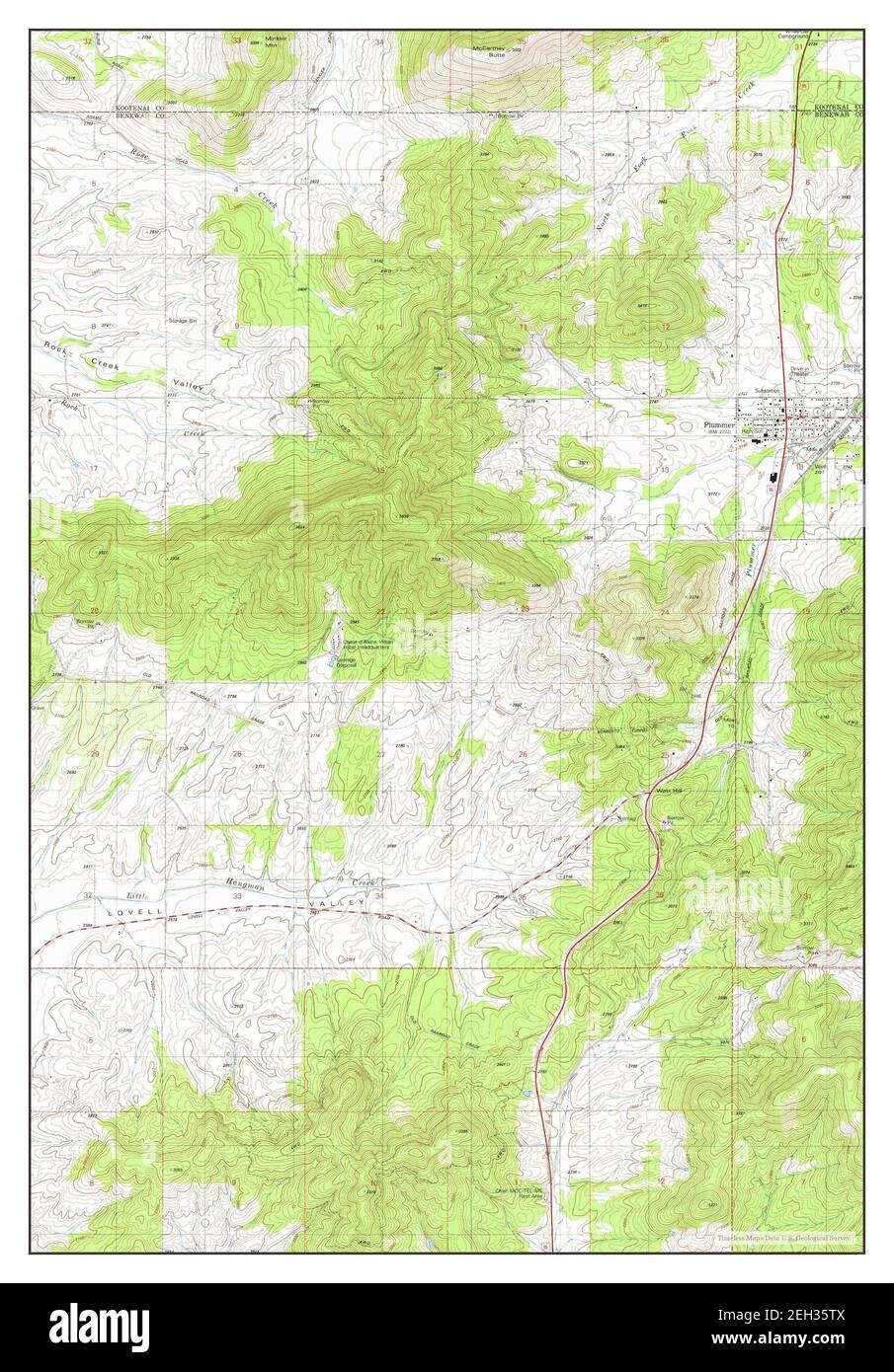 Plummer map hires stock photography and images Alamy