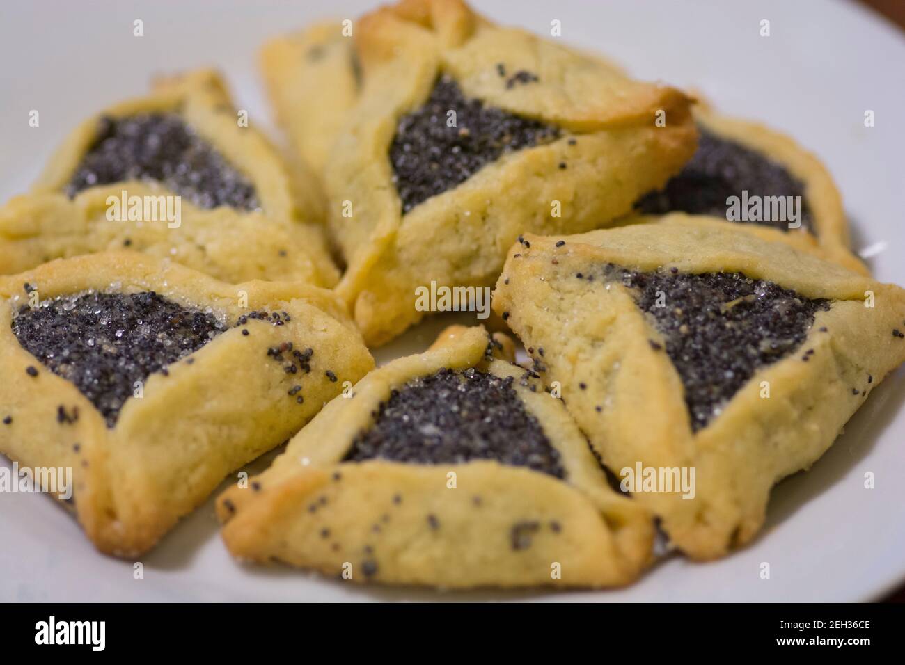 Triangular pastry pocket hi-res stock photography and images - Alamy