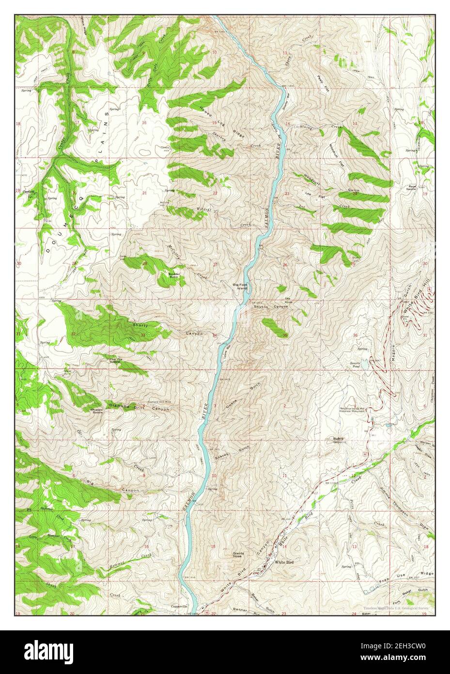 White Bird Idaho Map White Bird, Idaho, Map 1963, 1:24000, United States Of America By Timeless  Maps, Data U.s. Geological Survey Stock Photo - Alamy