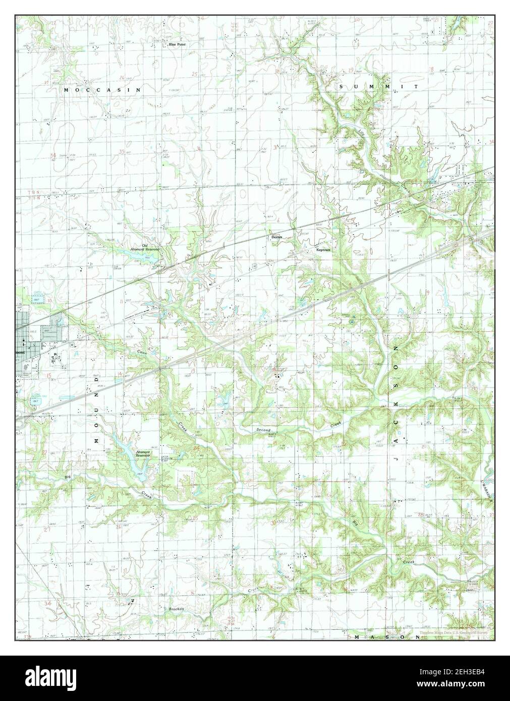Map of altamont Cut Out Stock Images & Pictures Alamy