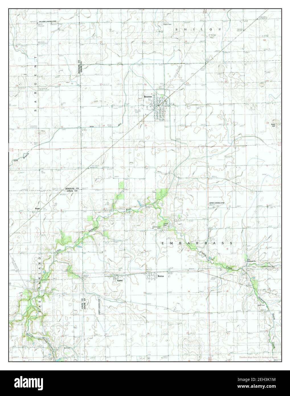 Map of brocton hires stock photography and images Alamy