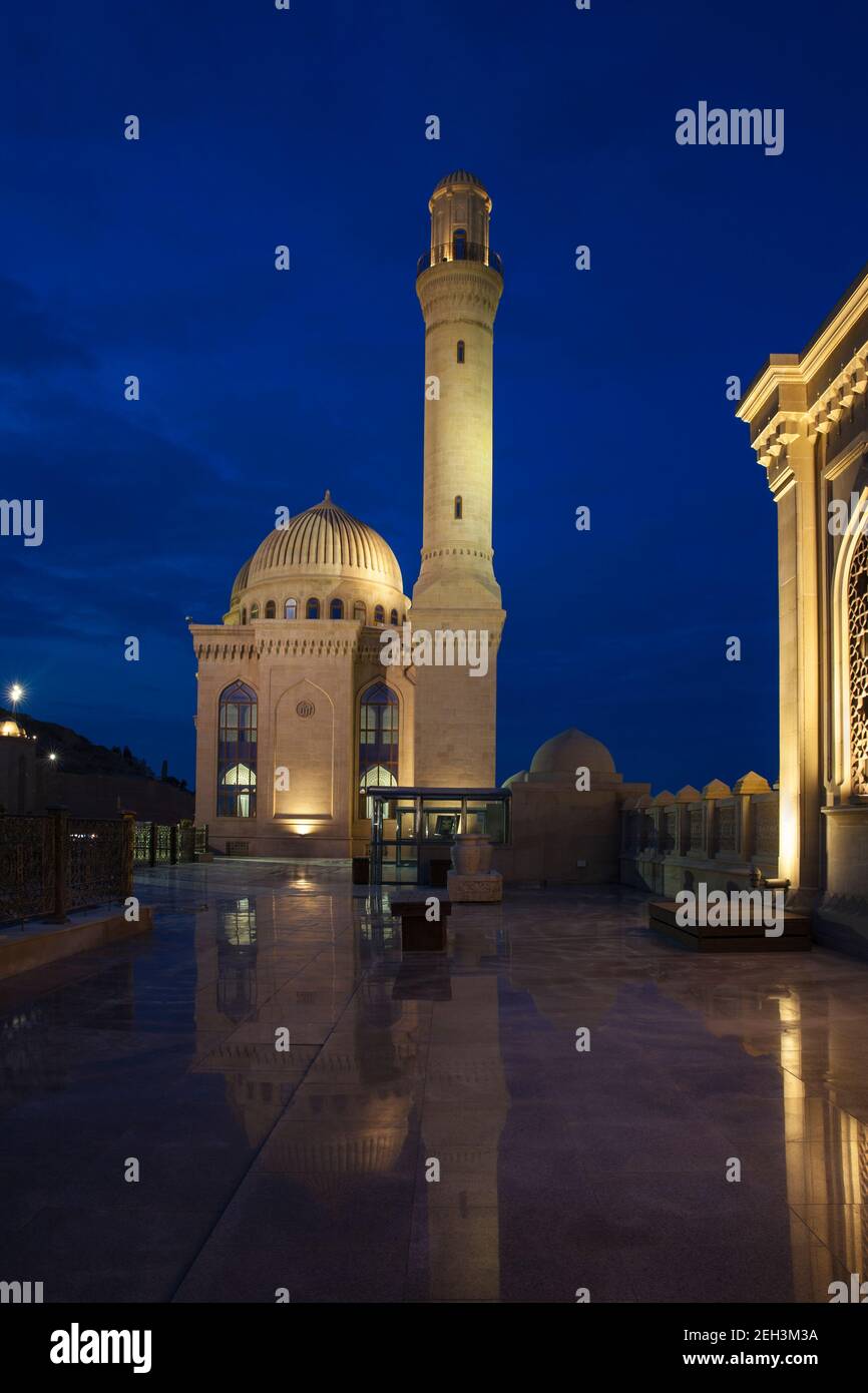 Azerbaijan, Baku, Bibi-Heybat Mosque Stock Photo