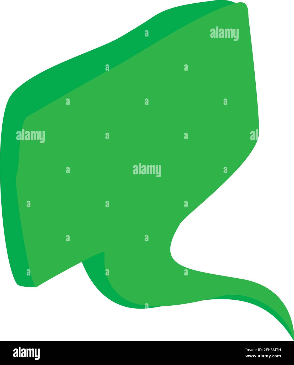 Speech bubble icon. Isometric illustration of speech bubble vector icon for web Stock Vector