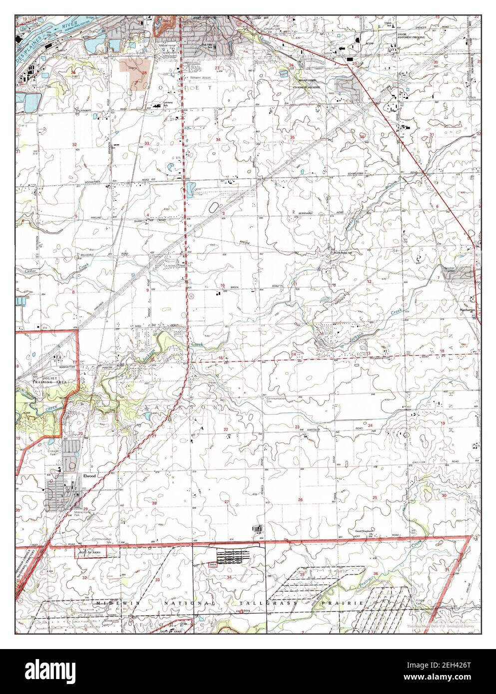 Map of elwood hires stock photography and images Alamy