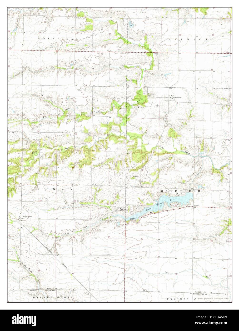 Greenbush map Cut Out Stock Images & Pictures Alamy