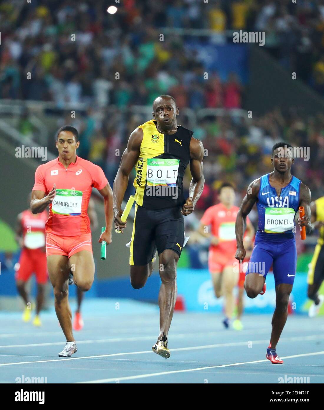 Usain Bolt Olympics 2016 100m Hi-res Stock Photography And Images - Alamy