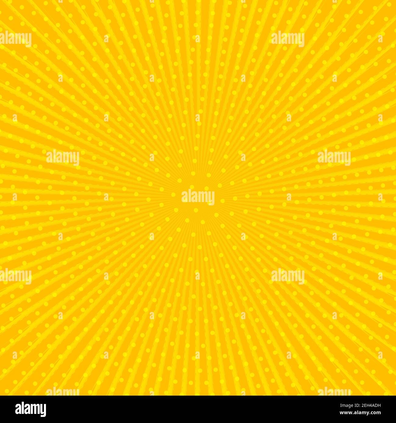 Pop art colorful comics book magazine cover. Polka dots yellow background.  Cartoon funny retro pattern strip mock up. Vector halftone illustration. 90  Stock Vector Image & Art - Alamy