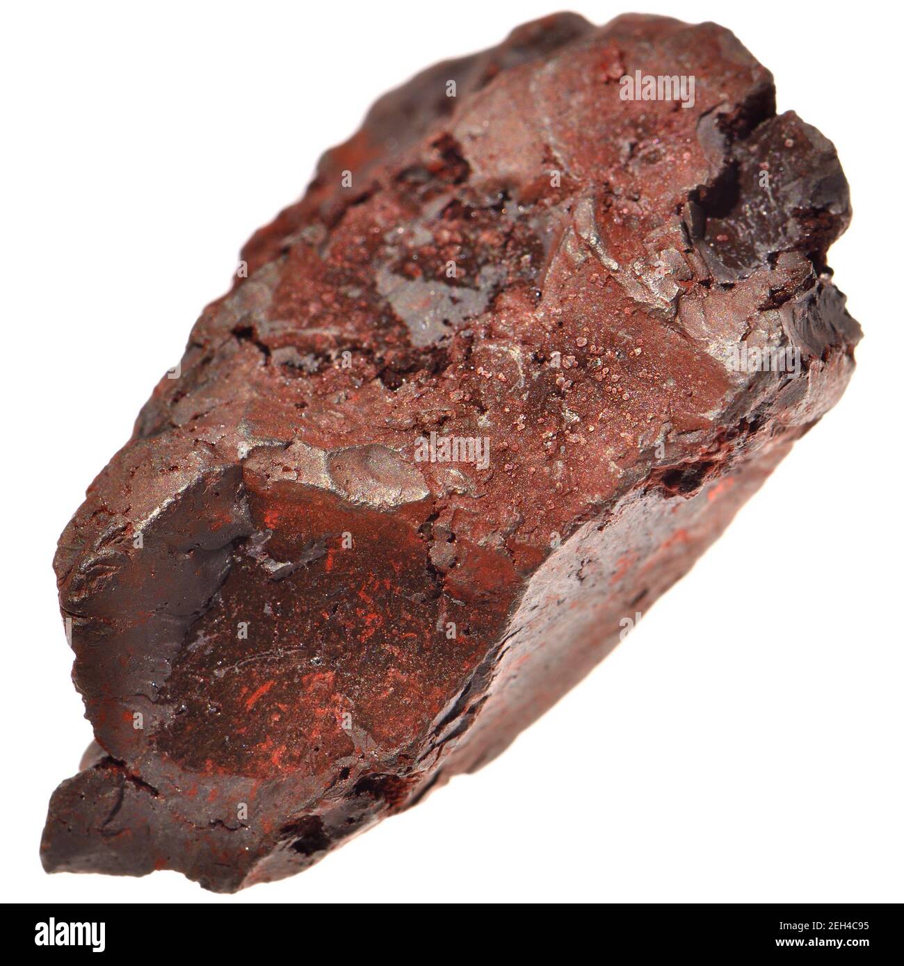 Hematite / Haematite (principal ore of iron) Stock Photo