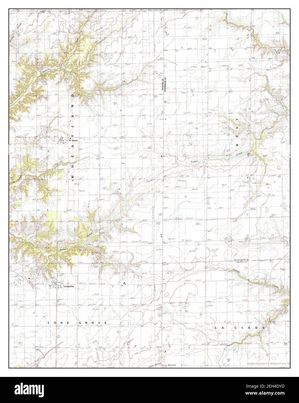 Map of loogootee hires stock photography and images Alamy