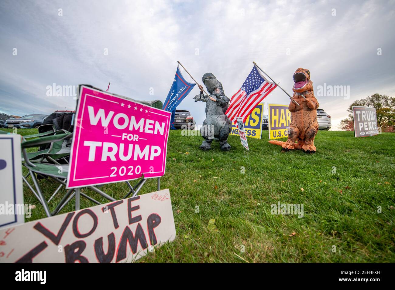 Election day 2020 at polling places in Maryland Stock Photo Alamy