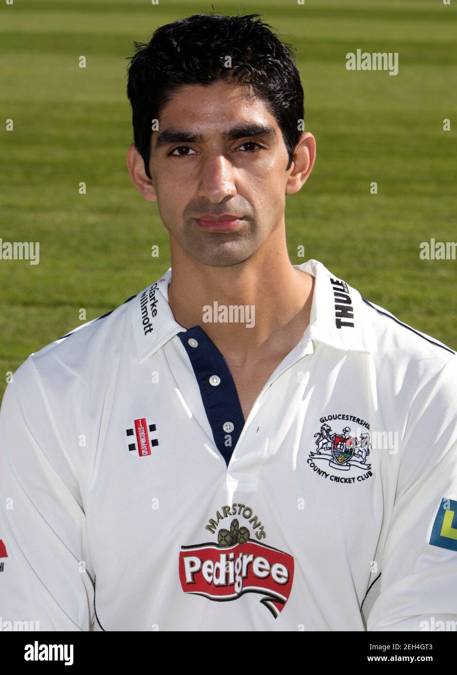 Cricket - Gloucestershire CCC Photocall 2010 - The County Ground, Bristol - 8/4/10  Gemaal Hussain  Mandatory Credit: Action Images / Peter Cziborra Stock Photo