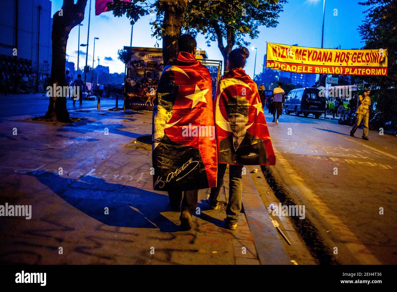 Michael Bunel / Le Pictorium - Turkey, Gezi park conflict - 09/06/2013 ...