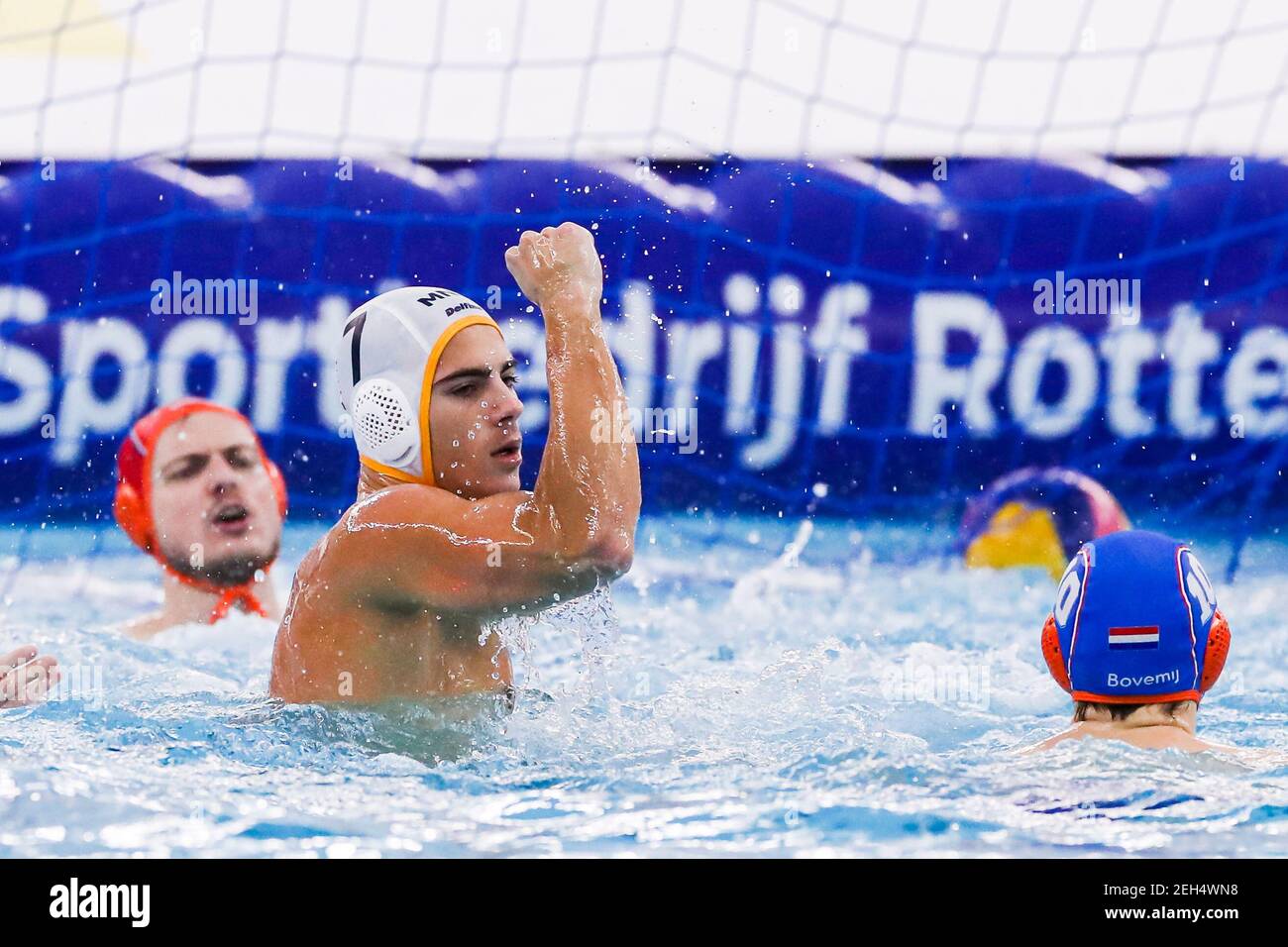 ROTTERDAM, NETHERLANDS - FEBRUARY 19: Stefan Vidovic of Montenegro