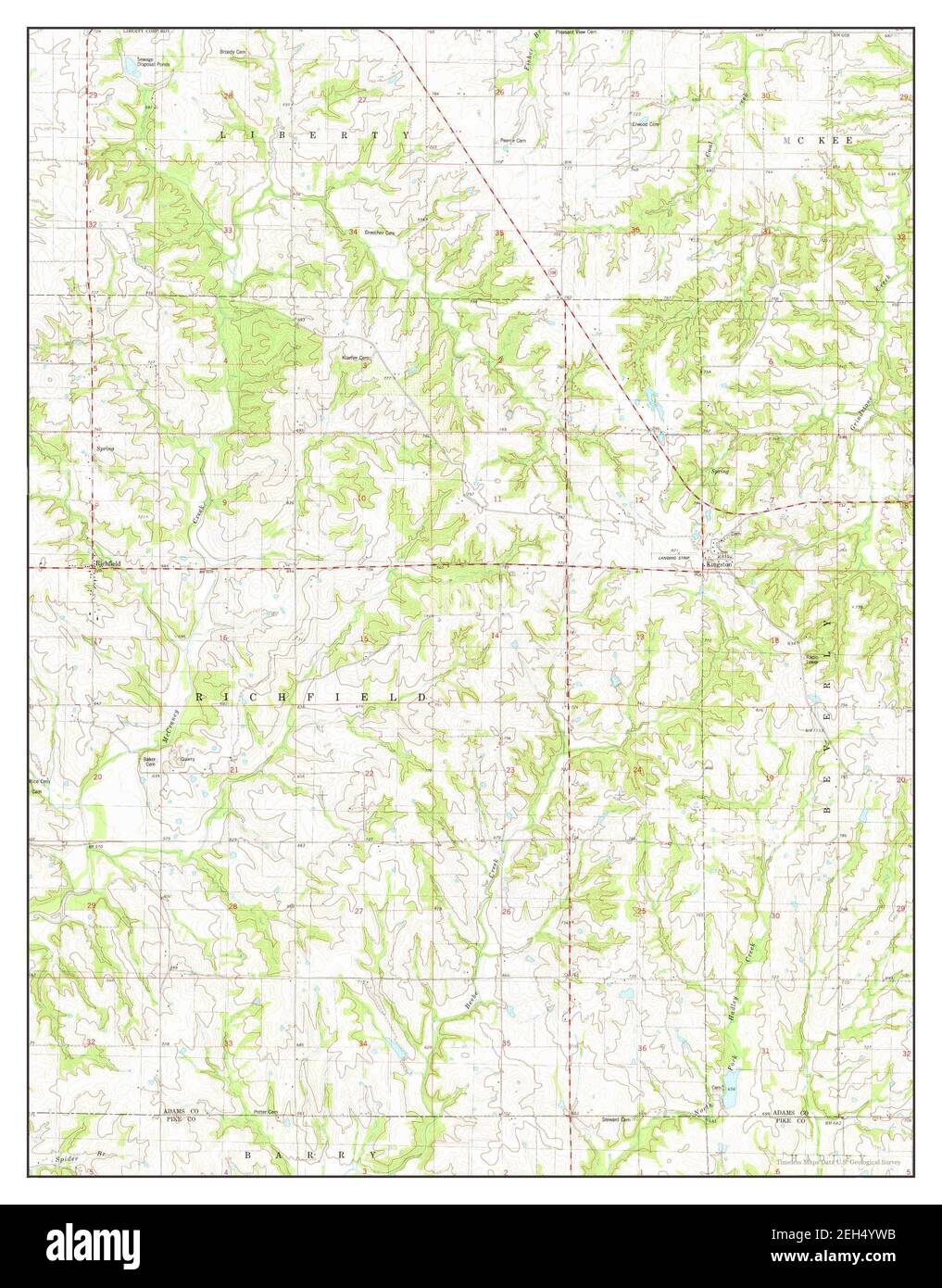 Map of richfield hires stock photography and images Alamy