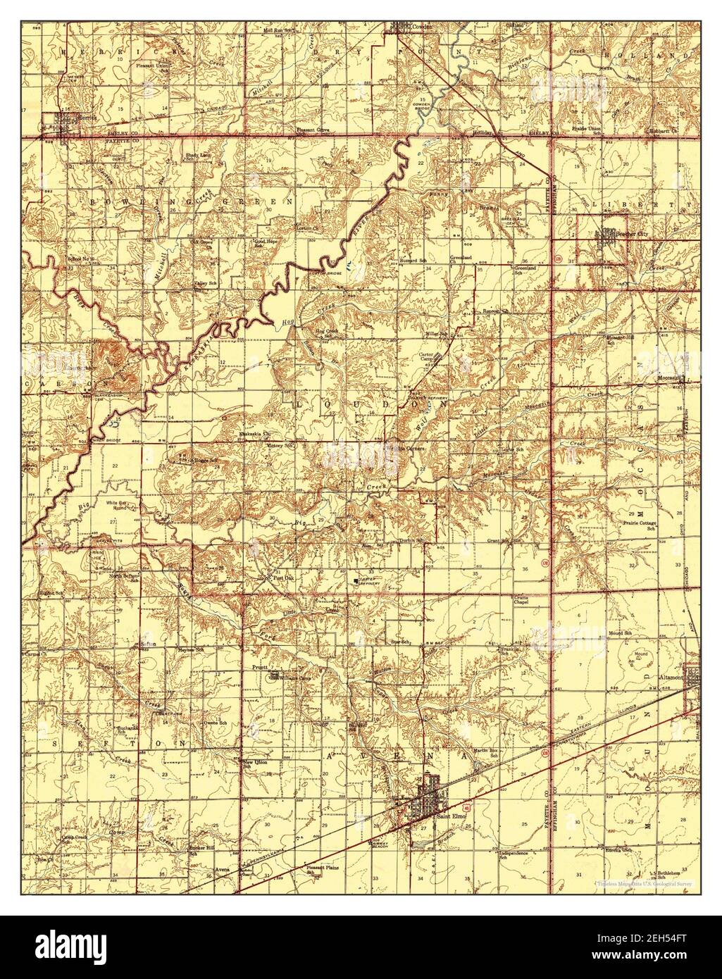 Map of elmo hires stock photography and images Alamy