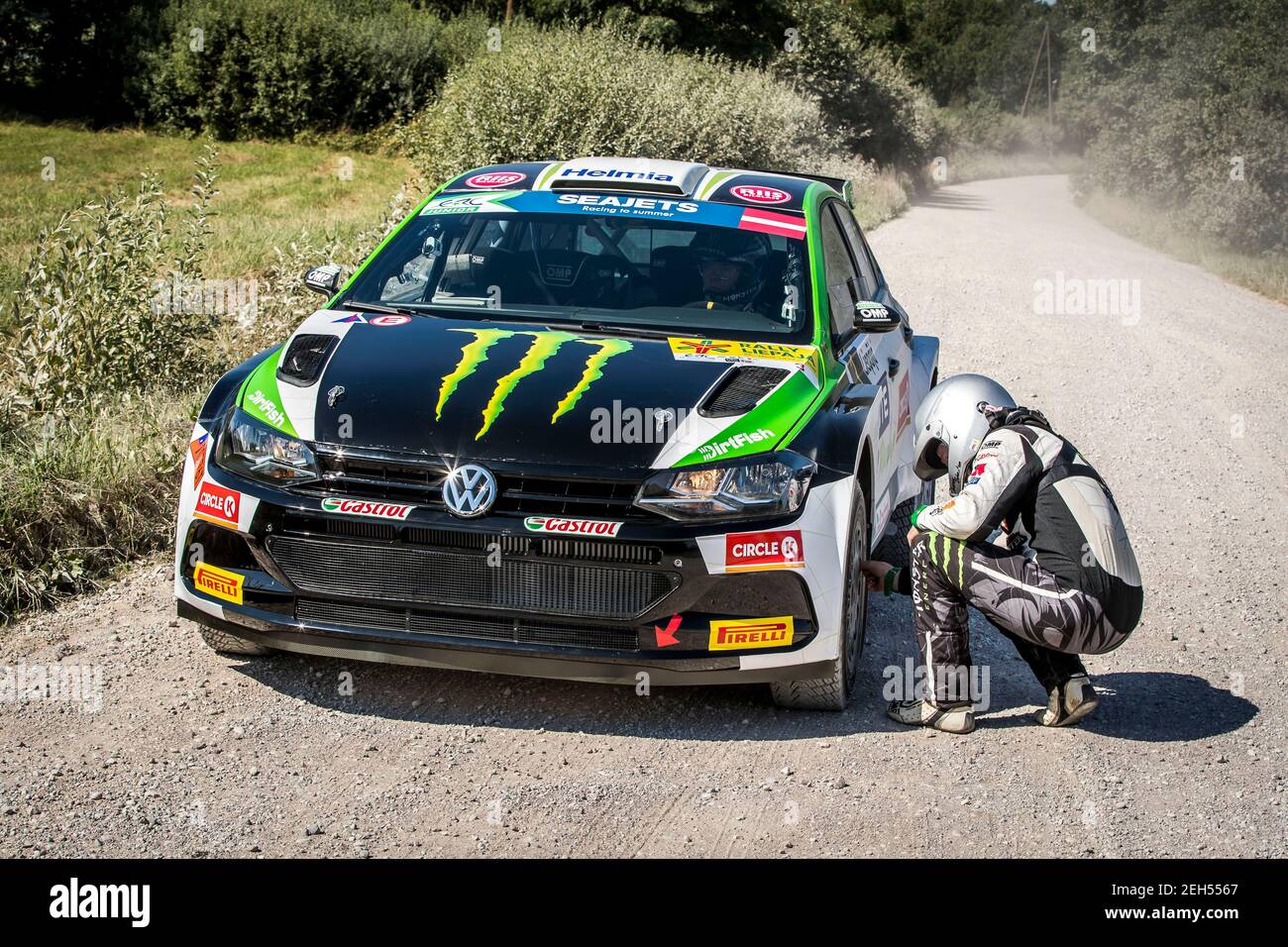 Passend Verpletteren Bedankt 03 SOLBERG Oliver (SWE), JOHNSTON Aaron (IRL), Team Oliver Solberg,  Volkswagen Polo GTI R5, action during the 2020 Rally Liepaja, 2nd round of  the 2020 FIA European Rally Championship, from August 14