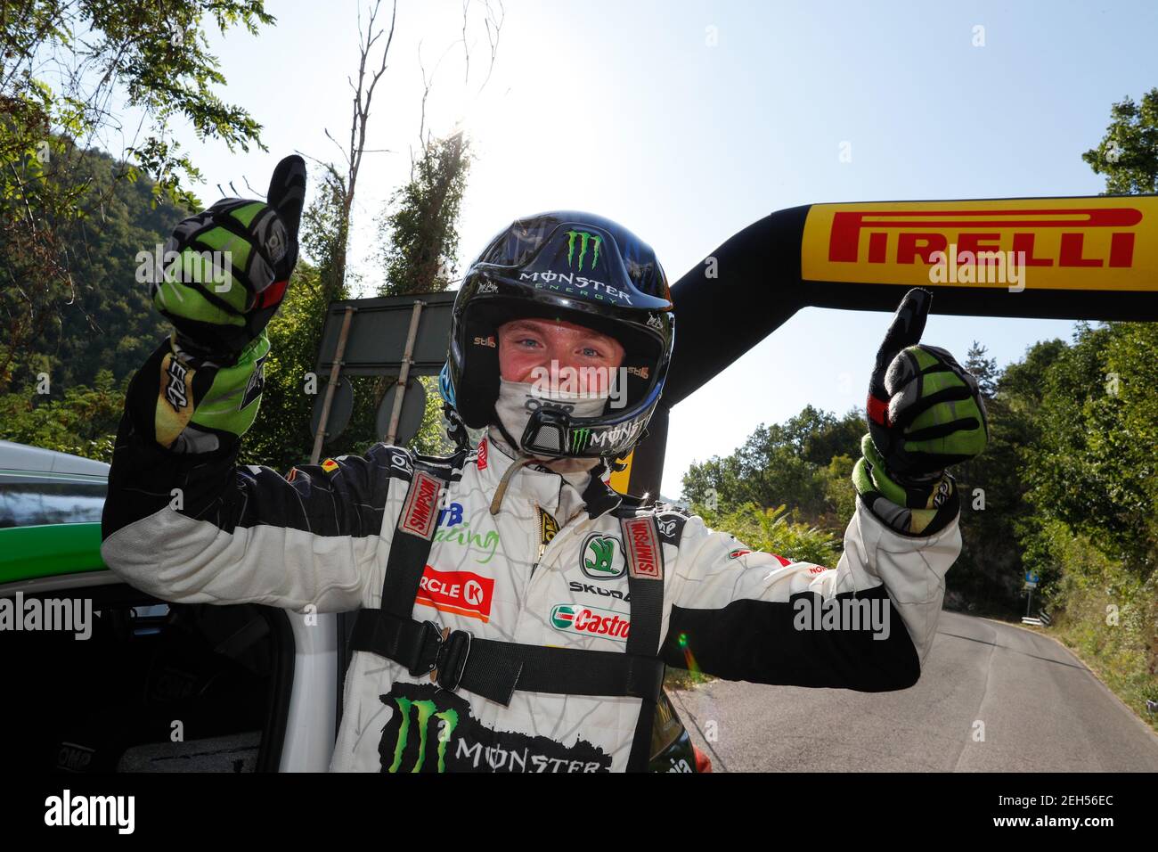 SOLBERG Oliver (SWE), Team Oliver Solberg, Volkswagen Polo GTI R5 ...