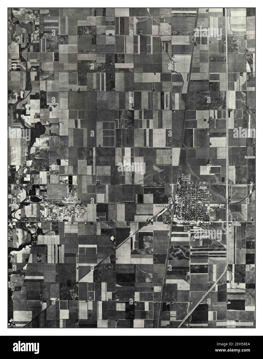 Tuscola SE, Illinois, map 1975, 124000, United States of America by