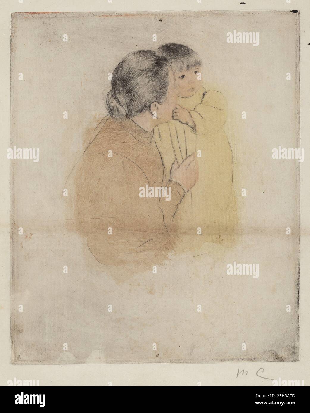 Peasant Mother and Child, c. 1894 Stock Photo - Alamy