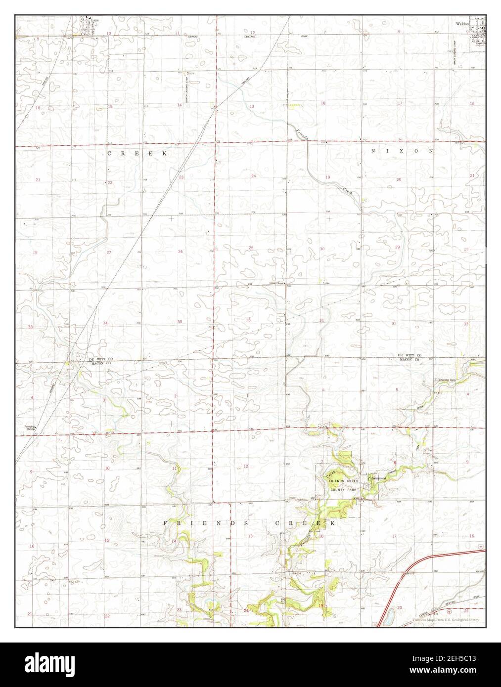 Map of weldon hires stock photography and images Alamy