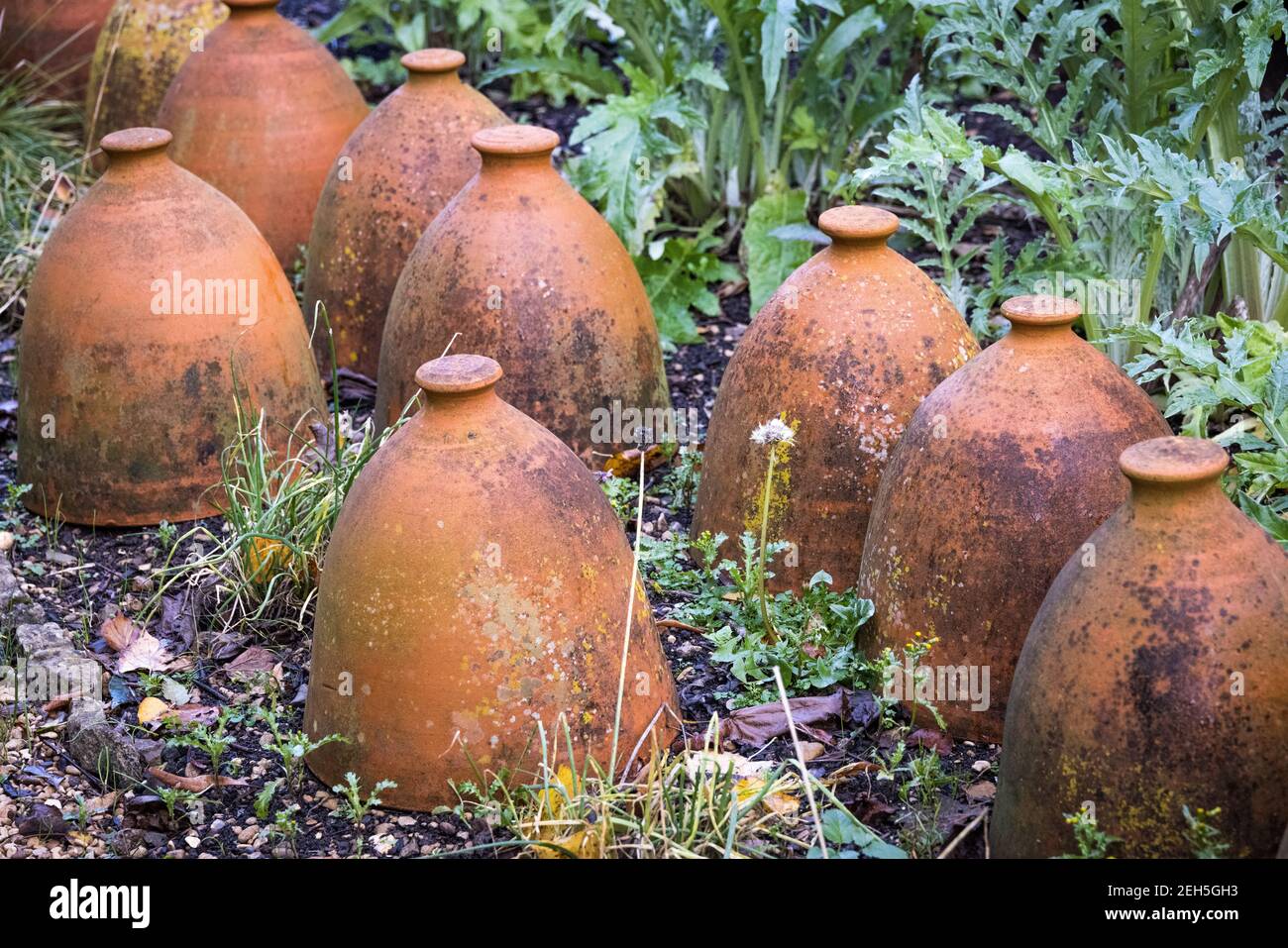 Clay Pots Upside Down High Resolution Stock Photography And Images Alamy