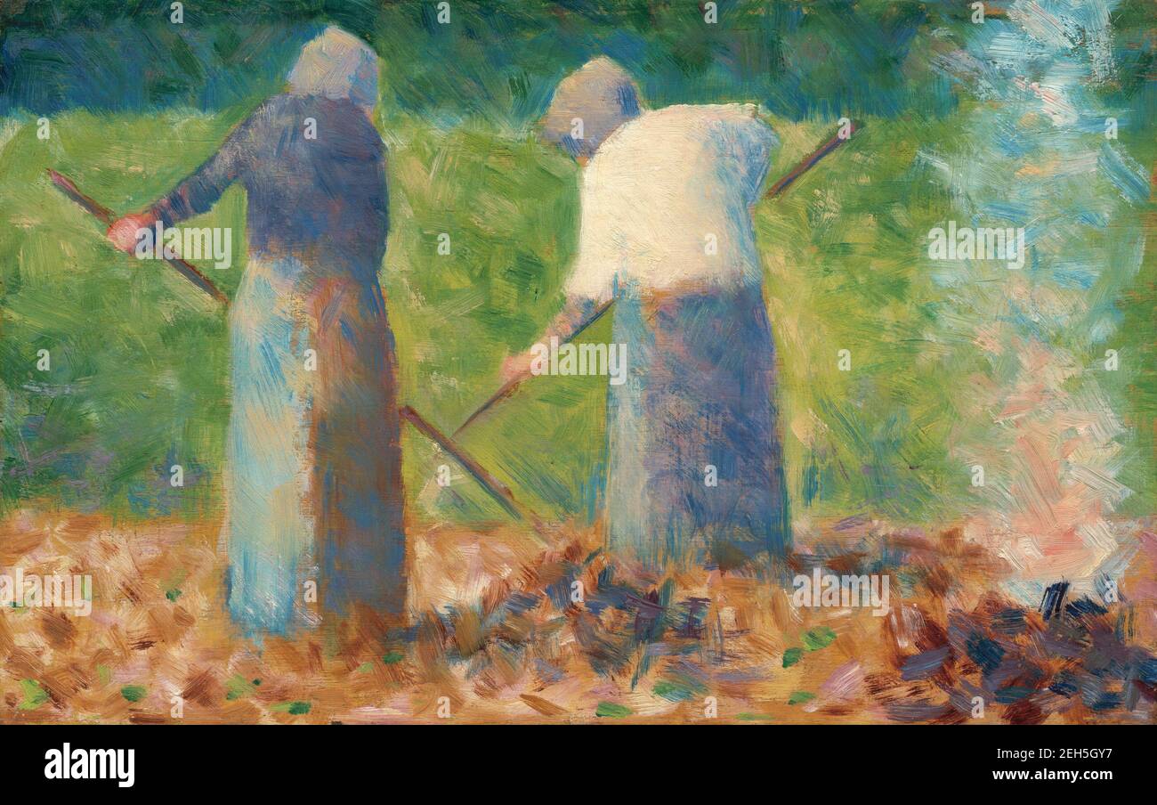 Woman haymaker hi-res stock photography and images - Alamy