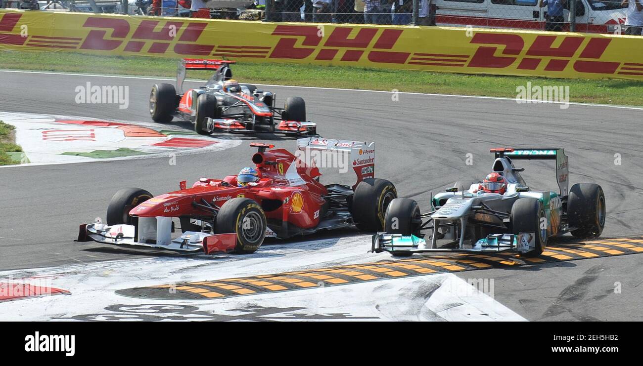 Formula One - F1 - Italian Grand Prix 2011 - Autodromo Nazionale Monza,  Monza, Italy - 11/9/11 Red