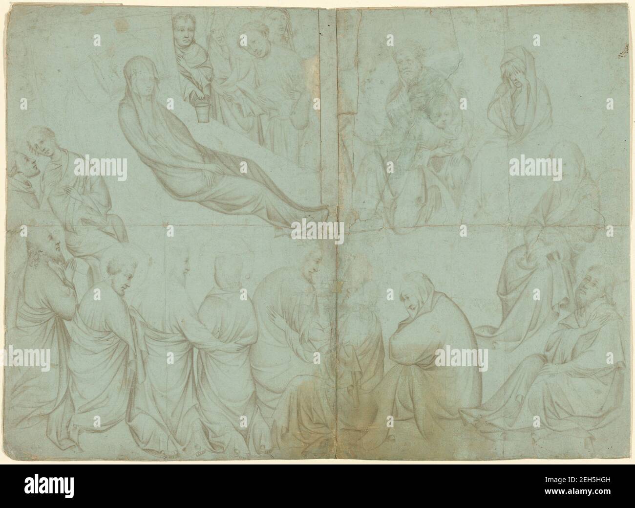 The Death of the Virgin, c. 1390 Stock Photo - Alamy