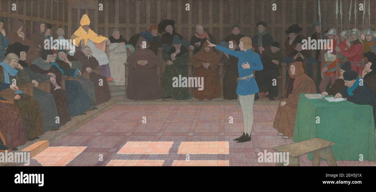 The Trial of Joan of Arc (Joan of Arc series VI), c. late 1909early