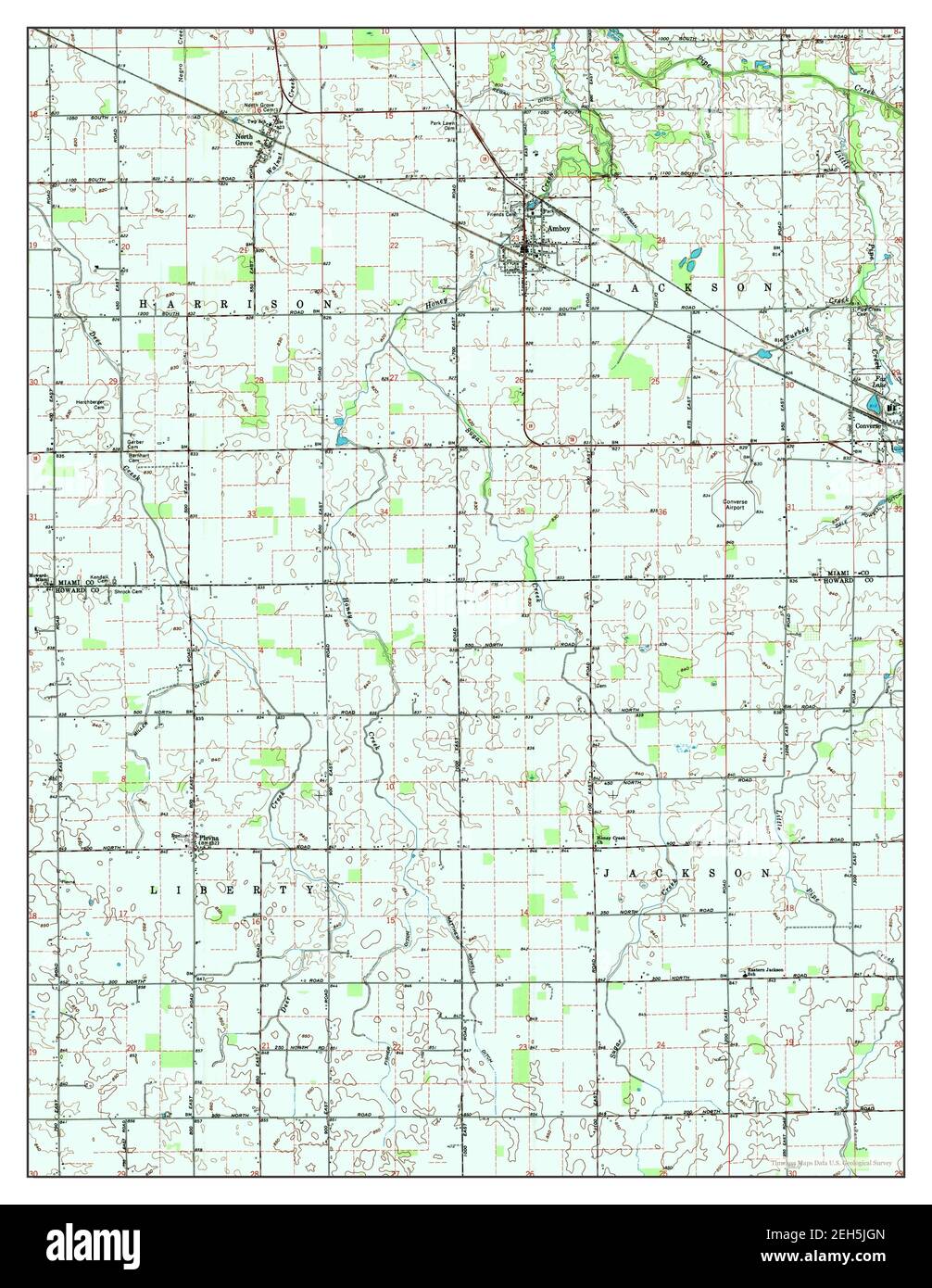 Amboy map hires stock photography and images Alamy