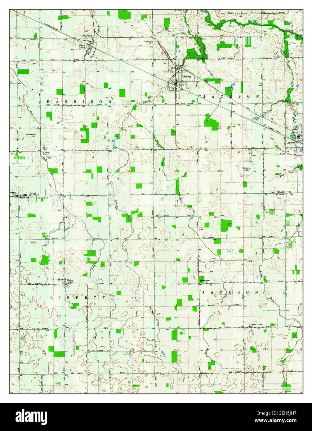 Amboy map hires stock photography and images Alamy