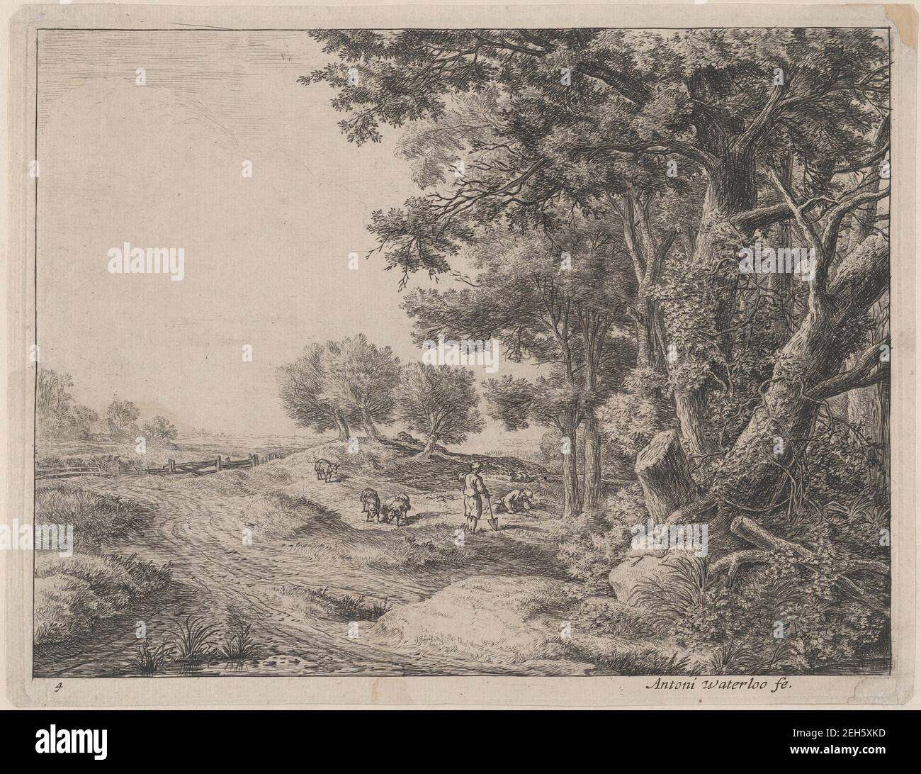 Farming 17th century art etching hi-res stock photography and images ...