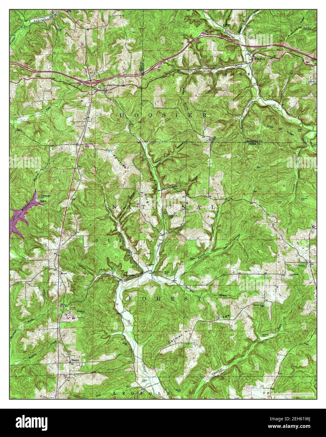 Map of branchville hires stock photography and images Alamy