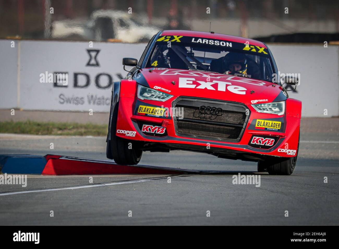 Robin Larsson Rally 04 LARSSON Robin (SWE), KYB Team JC (SWE), Audi S1, action during the ...