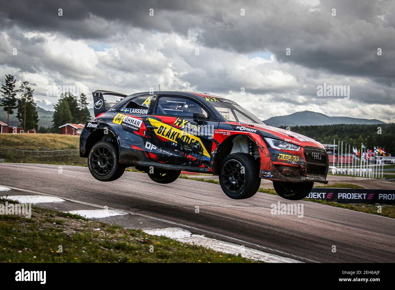 Miniature Spark 1/43 – Audi S1 WRX N°4 KYB Team JC, Lettonie 2023, Résine