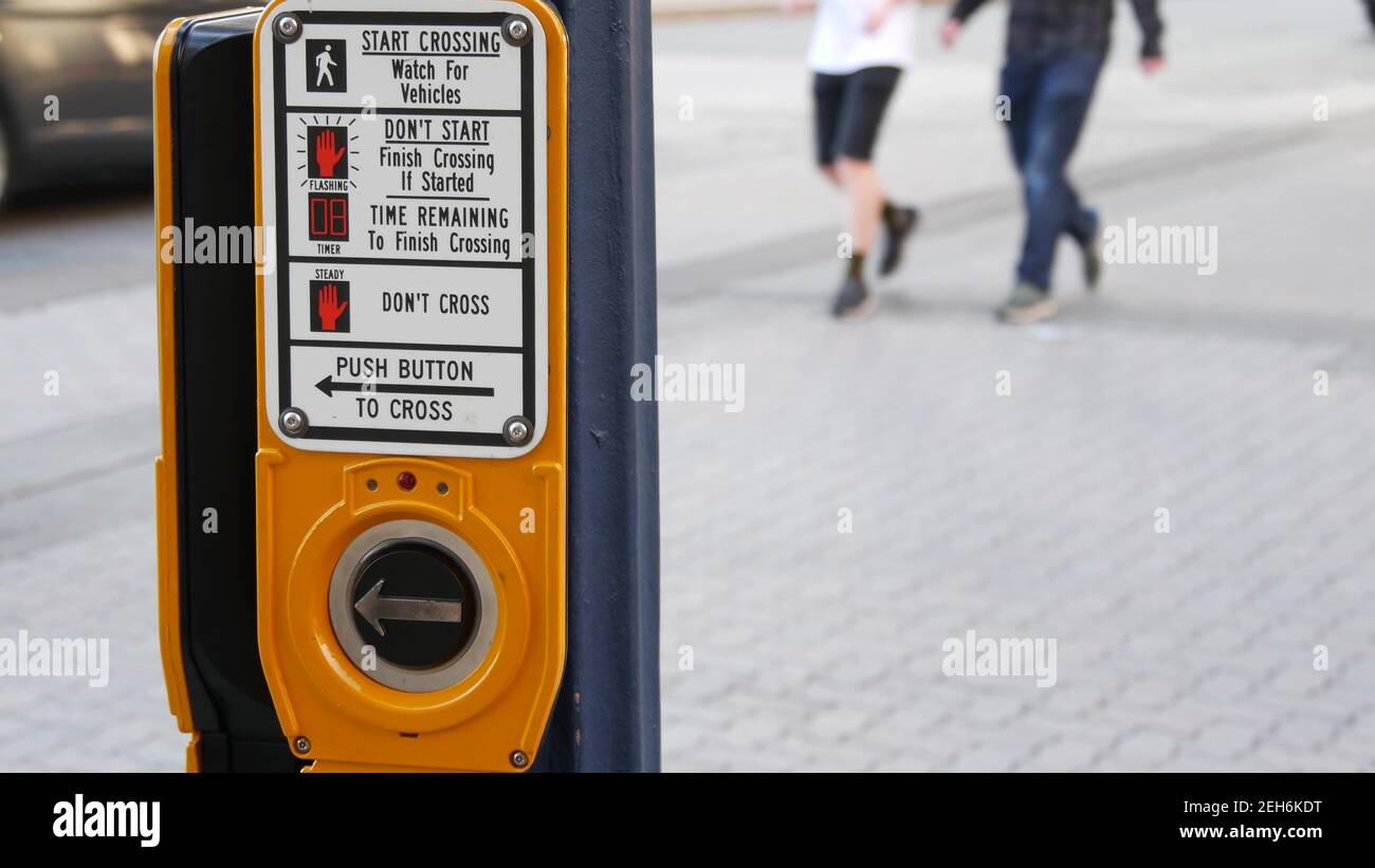 Pedestrian Crossing Rules: Traffic Light Controlled Pedestrian Crossing 