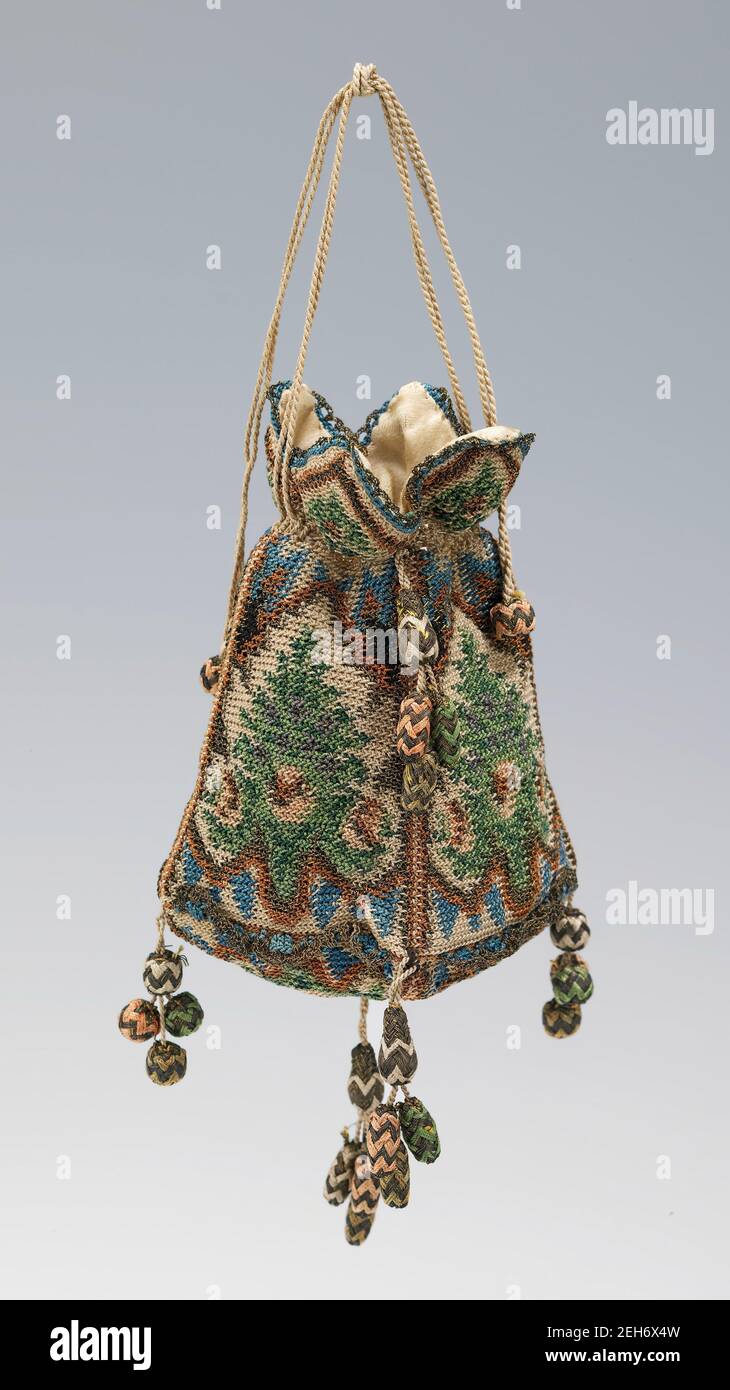 Reticule, probably German, 1800-1810 Stock Photo - Alamy