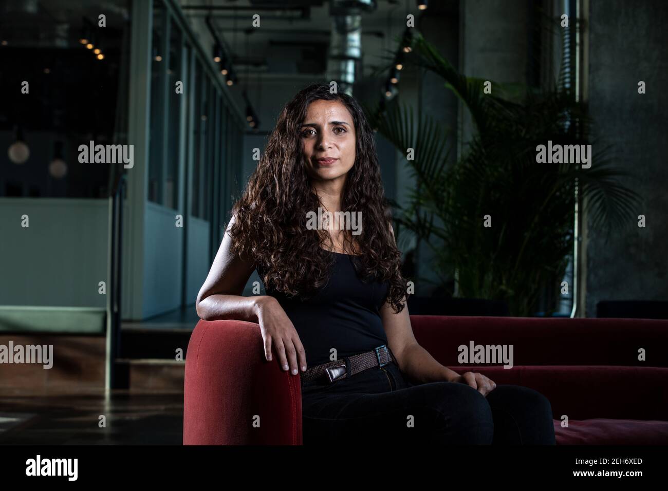 Ella Al-Shamahi, comedian, paleoanthropologist, archaeologist and explorer. Stock Photo