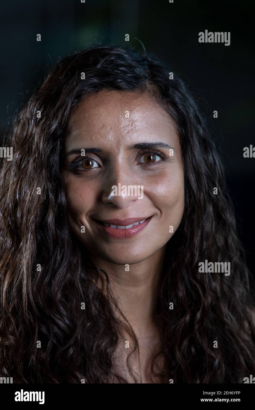 Ella Al-Shamahi, comedian, paleoanthropologist, archaeologist and explorer. Stock Photo