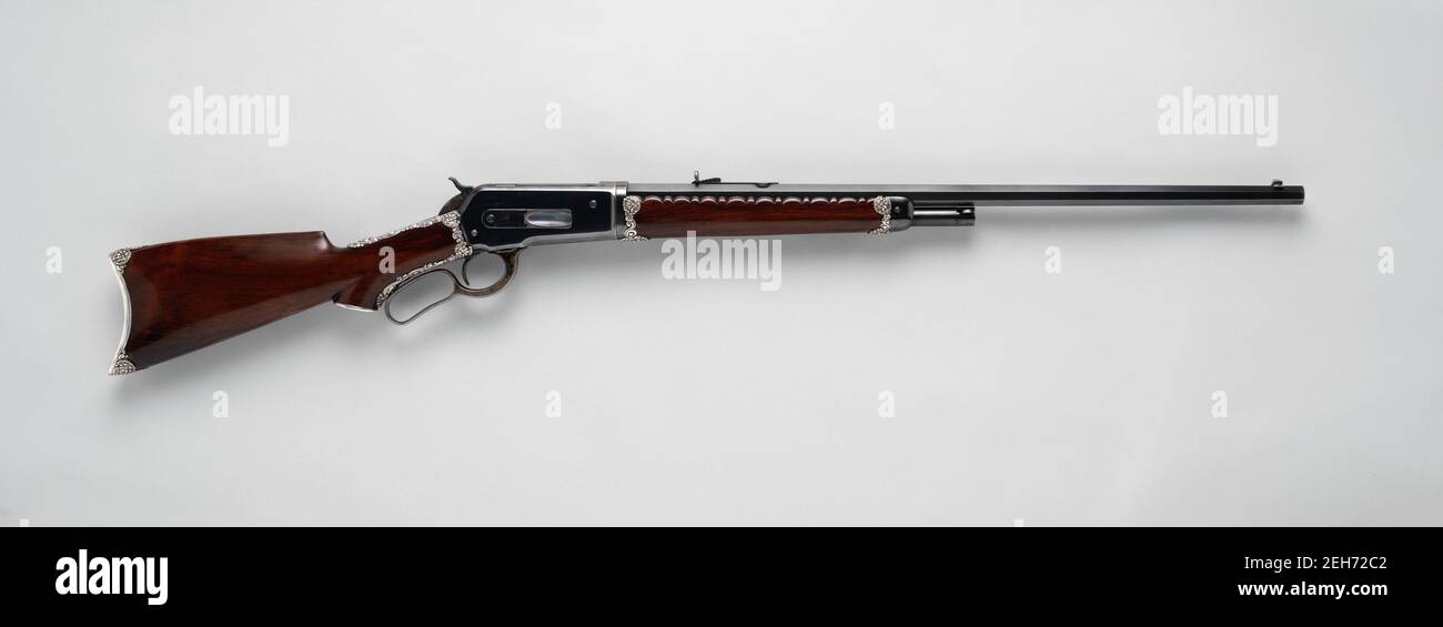 Winchester Model 1886 Takedown Rifle decorated by Tiffany & Co. (serial